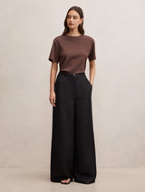 Matilda Linen Blend Wide Leg Pants Forever New