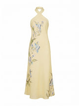Tabitha Halter Neck Midi Dress