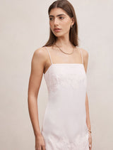 Haven Lace Trim Mini Dress Forever New