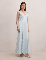 Salome V Neck Lace Maxi Dress Forever New