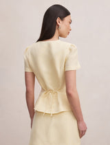 Cartia Button Down Top Forever New
