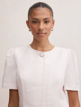 Cartia Button Down Top Forever New