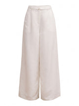 Matilda Petite Linen Blend Wide Leg Pants Forever New