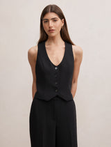 Paloma Waistcoat Black Suit Forever New