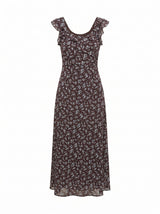 Paige Ruffle Midi Dress Forever New