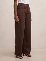 Gia Petite High Rise Wide Leg Jeans Forever New