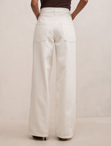 Gia Petite High Rise Wide Leg Jeans Forever New