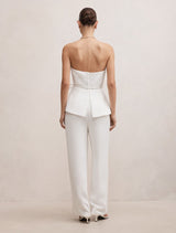 Kehlani Strapless Jumpsuit Forever New