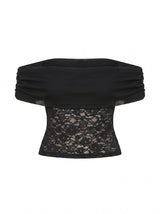 Lily Lace Bardot Top Forever New
