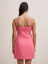 Sully Folded Cowl Mini Dress Forever New