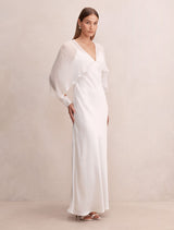Electra Sleeve Cape Maxi Dress Forever New
