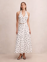 Magnolia Polka Dot Skirt Forever New