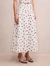 Magnolia Polka Dot Skirt Forever New
