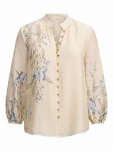 Dolly Placement Print Blouse Forever New
