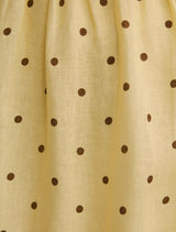 Isabella Tie Front Linen Midi Dress Forever New