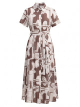 Joy Short Sleeve Midi Dress Forever New
