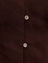 Portia Pleated Linen Top Forever New