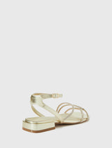 Dominique 2 Diamante Strap Flat Pm Sandal Forever New
