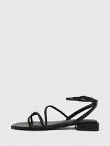 Dominique 2 Diamante Strap Flat Pm Sandal Forever New