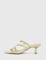 Tracy Stone Trim Toe Post Heel Forever New