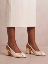 Camryn Block Heel Ballet Shoe