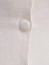 Elinda Button Up Linen Mini Dress Forever New