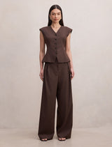 Orla Overlap Pants Forever New