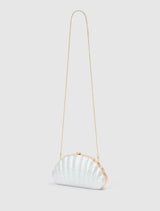 Ingrid Pearl Shell Hardcase Clutch Forever New