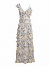 Lorenze Ruffle Maxi Dress Forever New