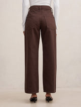 Nicki Petite Mid Rise Straight Jeans Forever New
