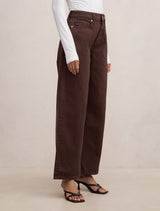 Nicki Petite Mid Rise Straight Jeans Forever New
