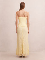 Myla Lace Corset Maxi Dress