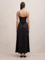 Hattie Corset Panelled Maxi Dress Forever New