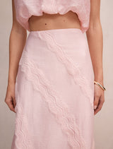 Maeve Lace Detail Skirt Forever New
