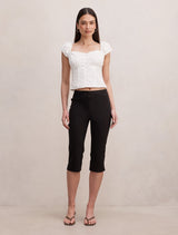 Alex Knee Length Capri Pants Forever New