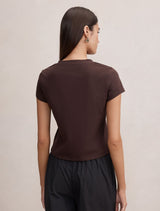 Portia V Neck Baby T-Shirt Forever New