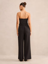 Ivy Petite Strapless Lace Jumpsuit Forever New