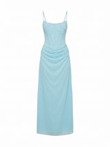 Maeve Corset Mesh Maxi Dress Forever New