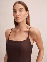 Emery Panel Midi Dress Forever New