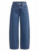 Emma Petite Mid-Rise Barrel Jeans Forever New