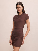 Juliette Cross Over Mini Dress Forever New