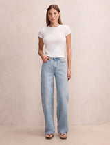Emma Mid-Rise Barrel Jeans