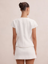 Ellie Petite Mod Mandarin Jacket