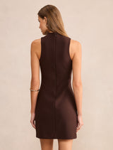 Jordyn Crepe Mini Dress Forever New