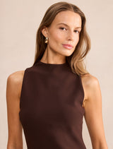 Jordyn Crepe Mini Dress Forever New