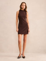 Jordyn Crepe Mini Dress Forever New