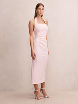 Georgie Halter Ruched Bodycon Dress Forever New