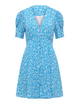 Saffron Printed Mini Sun Dress Forever New