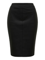 Carla Vegan Leather Midi Skirt Forever New