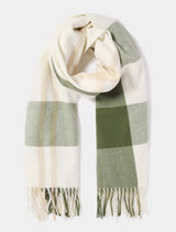 Ada Check Scarf 0 Green Check Forever New